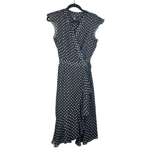 Etcetera black gold polka - gold,