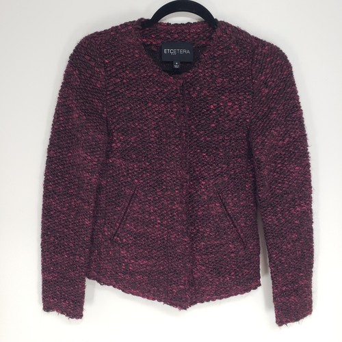 Etcetera textured boucle knit - boucle,