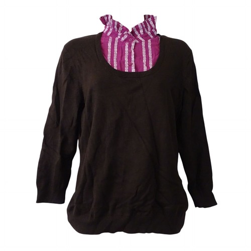 Etcetera brown layered look - etcetera,